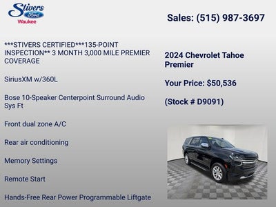 2024 Chevrolet Tahoe Premier
