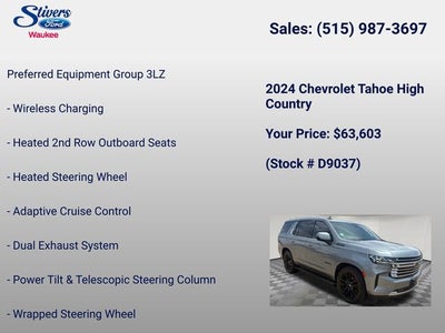2024 Chevrolet Tahoe High Country