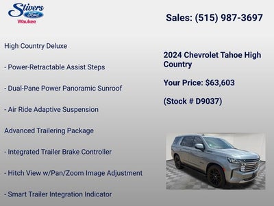 2024 Chevrolet Tahoe High Country
