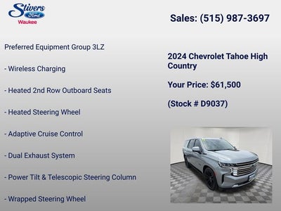 2024 Chevrolet Tahoe High Country