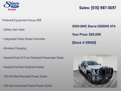 2024 GMC Sierra 2500HD AT4