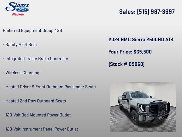 2024 GMC Sierra 2500HD AT4