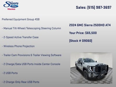 2024 GMC Sierra 2500HD AT4