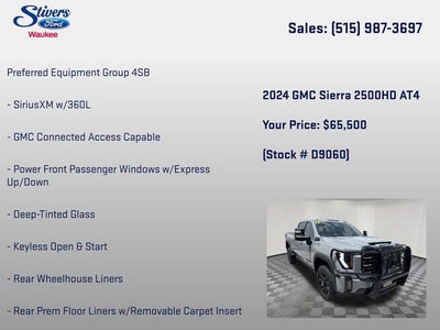 2024 GMC Sierra 2500HD AT4
