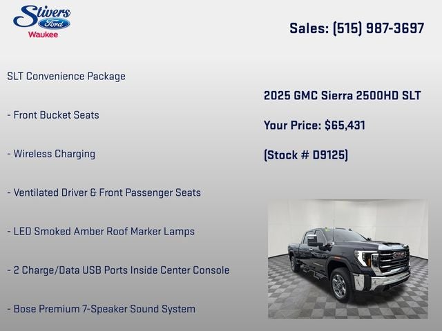 2025 GMC Sierra 2500HD SLT