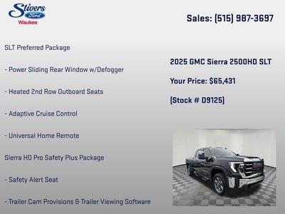 2025 GMC Sierra 2500HD SLT