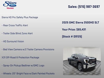2025 GMC Sierra 2500HD SLT