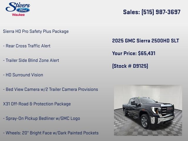 2025 GMC Sierra 2500HD SLT