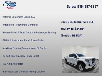 2020 GMC Sierra 1500 SLT