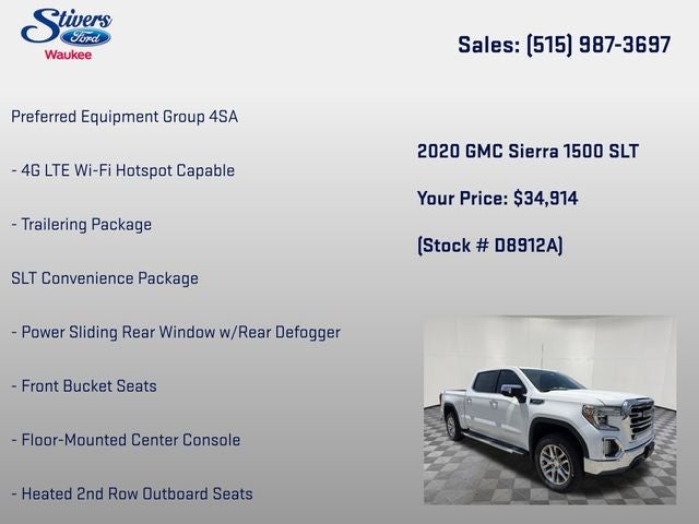 2020 GMC Sierra 1500 SLT