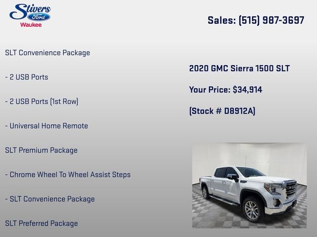 2020 GMC Sierra 1500 SLT