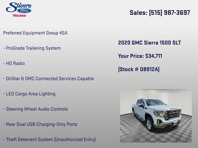 2020 GMC Sierra 1500 SLT