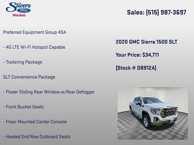 2020 GMC Sierra 1500 SLT