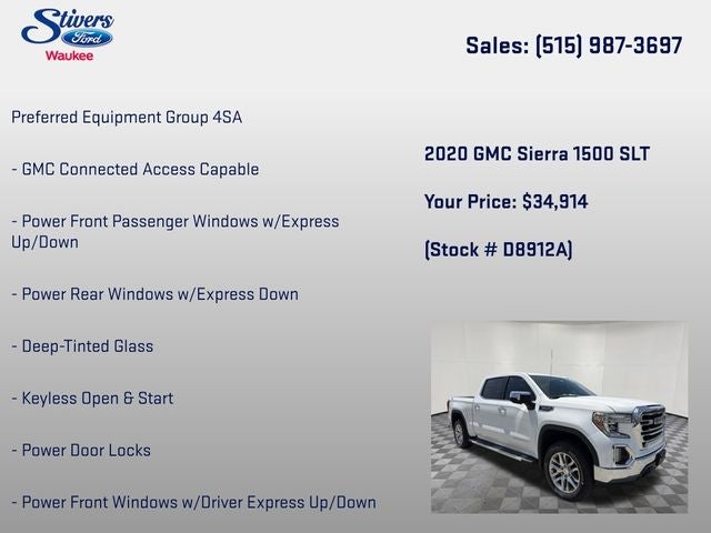 2020 GMC Sierra 1500 SLT