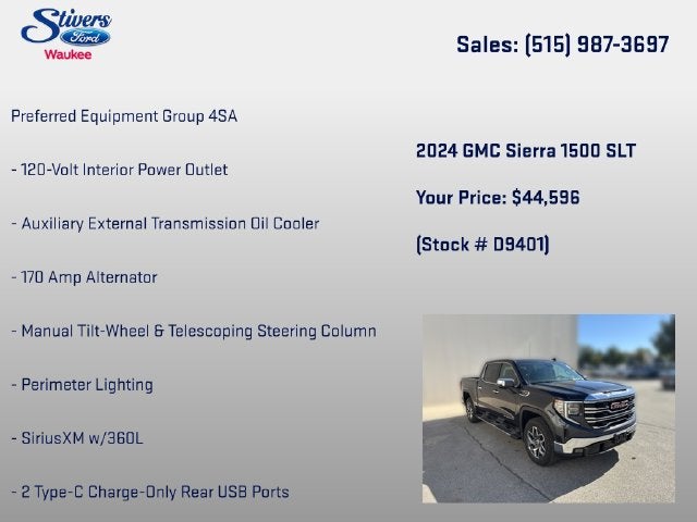 2024 GMC Sierra 1500 SLT