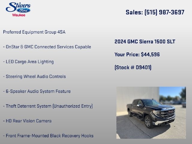 2024 GMC Sierra 1500 SLT
