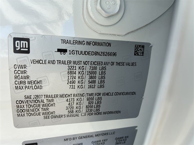 2022 GMC Sierra 1500 SLT