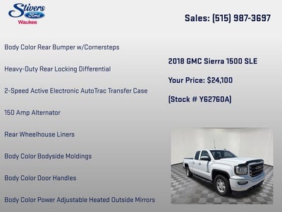 2018 GMC Sierra 1500 SLE