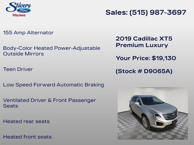 2019 Cadillac XT5 Premium Luxury