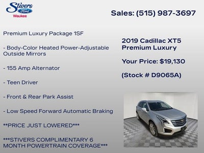 2019 Cadillac XT5 Premium Luxury
