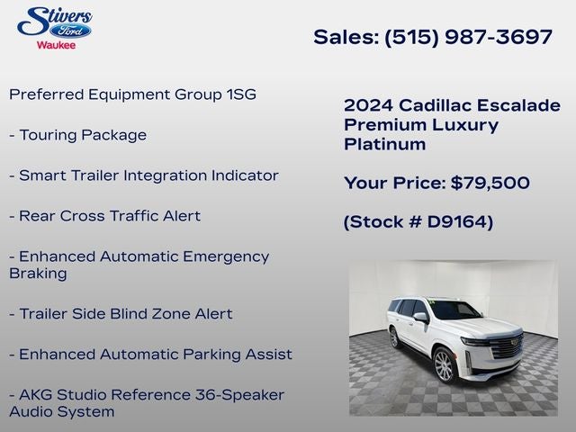 2024 Cadillac Escalade Premium Luxury Platinum