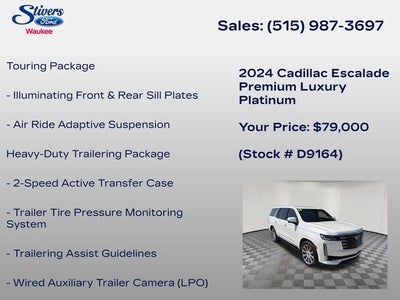 2024 Cadillac Escalade Premium Luxury Platinum