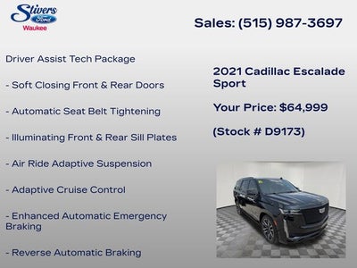 2021 Cadillac Escalade Sport