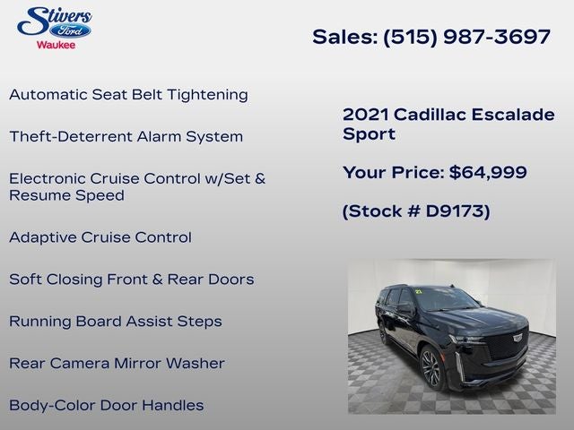 2021 Cadillac Escalade Sport