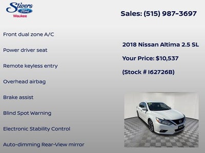 2018 Nissan Altima 2.5 SL