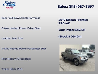 2019 Nissan Frontier PRO-4X