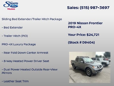 2019 Nissan Frontier PRO-4X