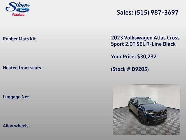2023 Volkswagen Atlas Cross Sport 2.0T SEL R-Line
