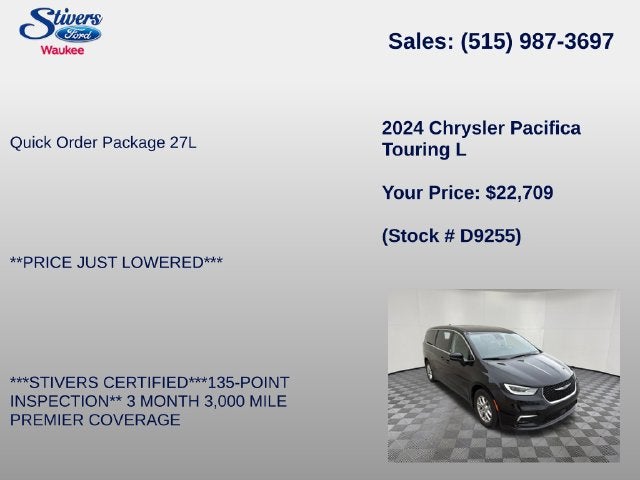 2024 Chrysler Pacifica Touring L