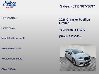 2026 Chrysler Pacifica Limited