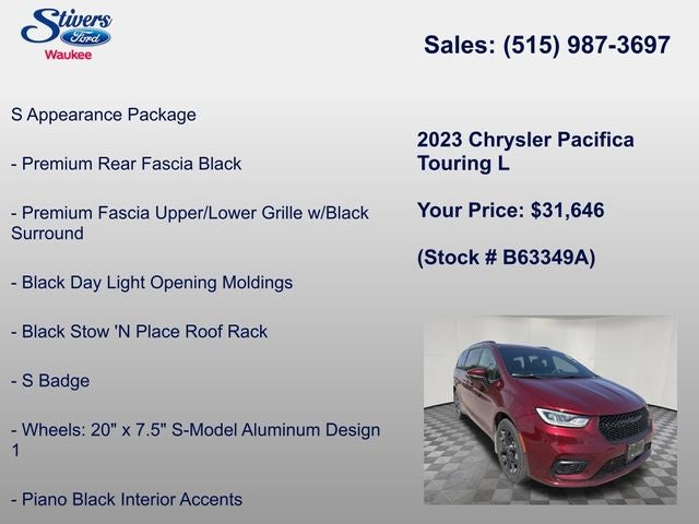 2023 Chrysler Pacifica Touring L