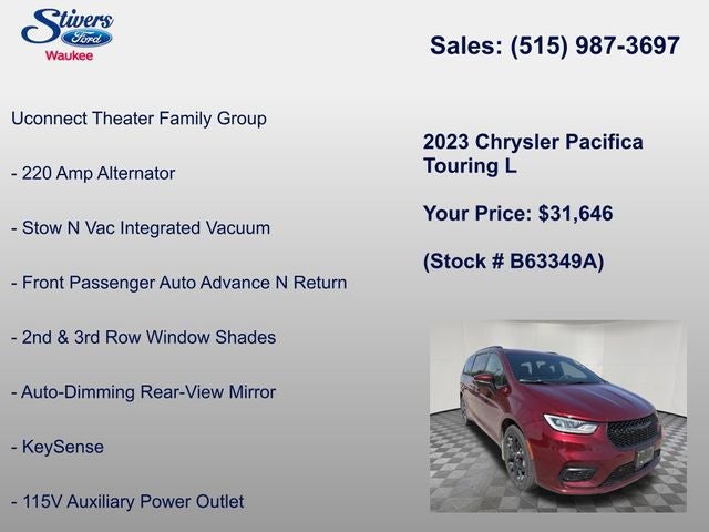 2023 Chrysler Pacifica Touring L