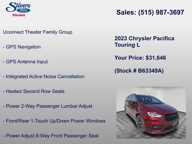 2023 Chrysler Pacifica Touring L
