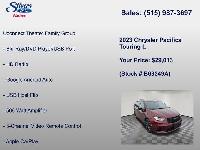 2023 Chrysler Pacifica Touring L
