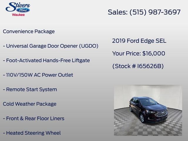 2019 Ford Edge SEL