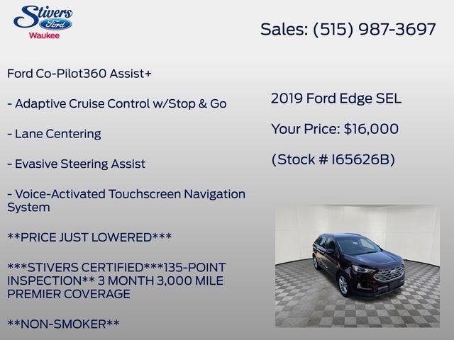 2019 Ford Edge SEL