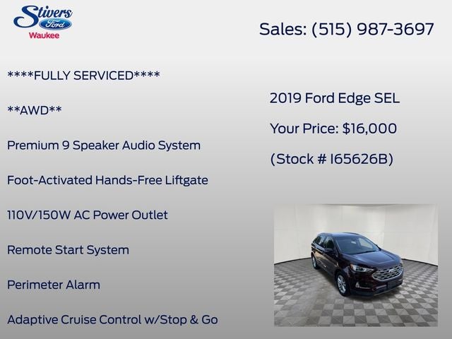 2019 Ford Edge SEL