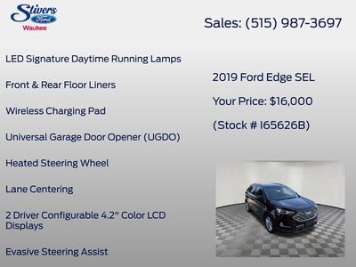 2019 Ford Edge SEL