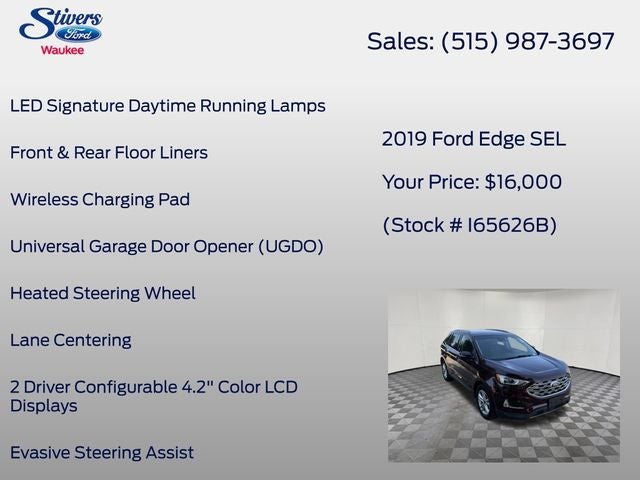 2019 Ford Edge SEL