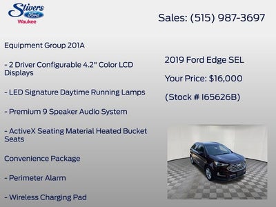 2019 Ford Edge SEL