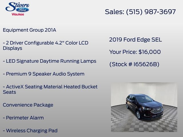2019 Ford Edge SEL