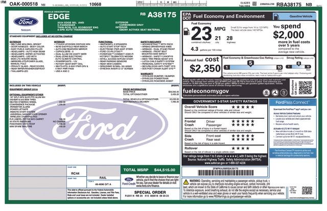 2024 Ford Edge SEL