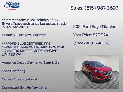 2021 Ford Edge Titanium
