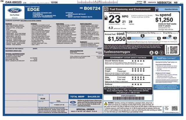 2022 Ford Edge Titanium