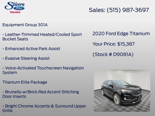 2020 Ford Edge Titanium
