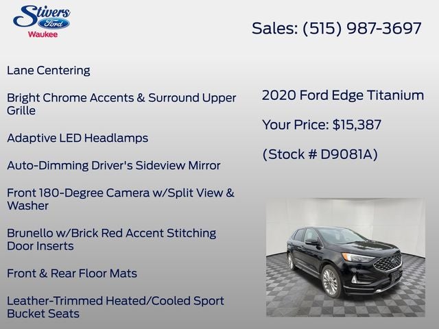 2020 Ford Edge Titanium